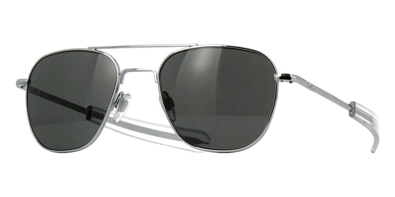American Optical Original Pilot C2 BT CL GYN Silver - As Seen On Tom Cruise - Size:52mm