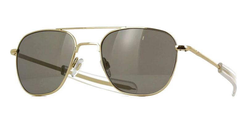American Optical Original Pilot C1 BT CL GYG-P Gold 23K Polarised - As Seen On Elliot Page - Size:52mm