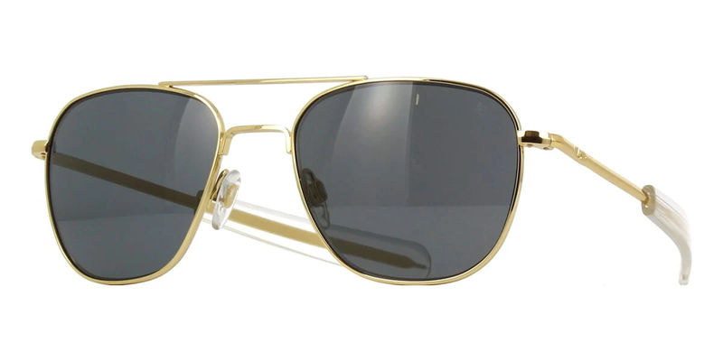 American Optical Original Pilot C1 BT CL GYN Gold 23K - As Seen On Robert De Niro - Size:52mm