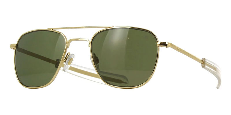 American Optical Original Pilot C1 BT CL GNN Gold 23K - Size:52mm