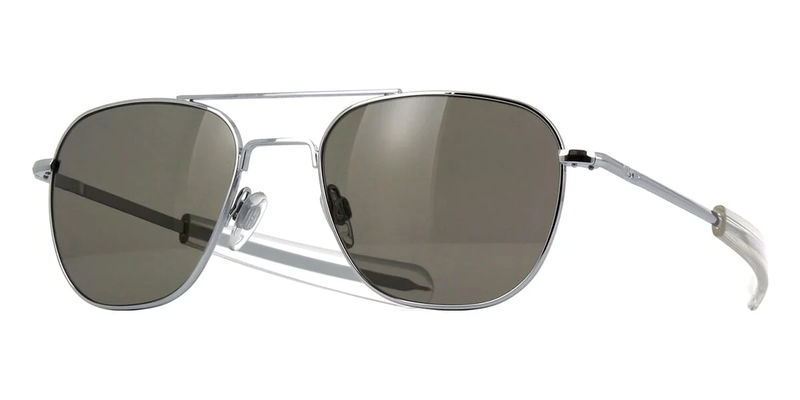 American Optical Original Pilot C2 BT CL GYG-P Silver Polarised - As Seen On Tom Cruise & Dane Cook - Size:52mm